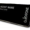 KWGOOne | Framed Name Tag - Black Block 1.5x3