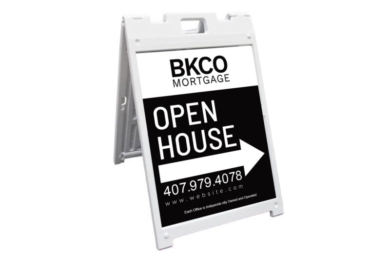 BKCO Mortgage | 18 x 24 Signicade® MDX A-Frame sign