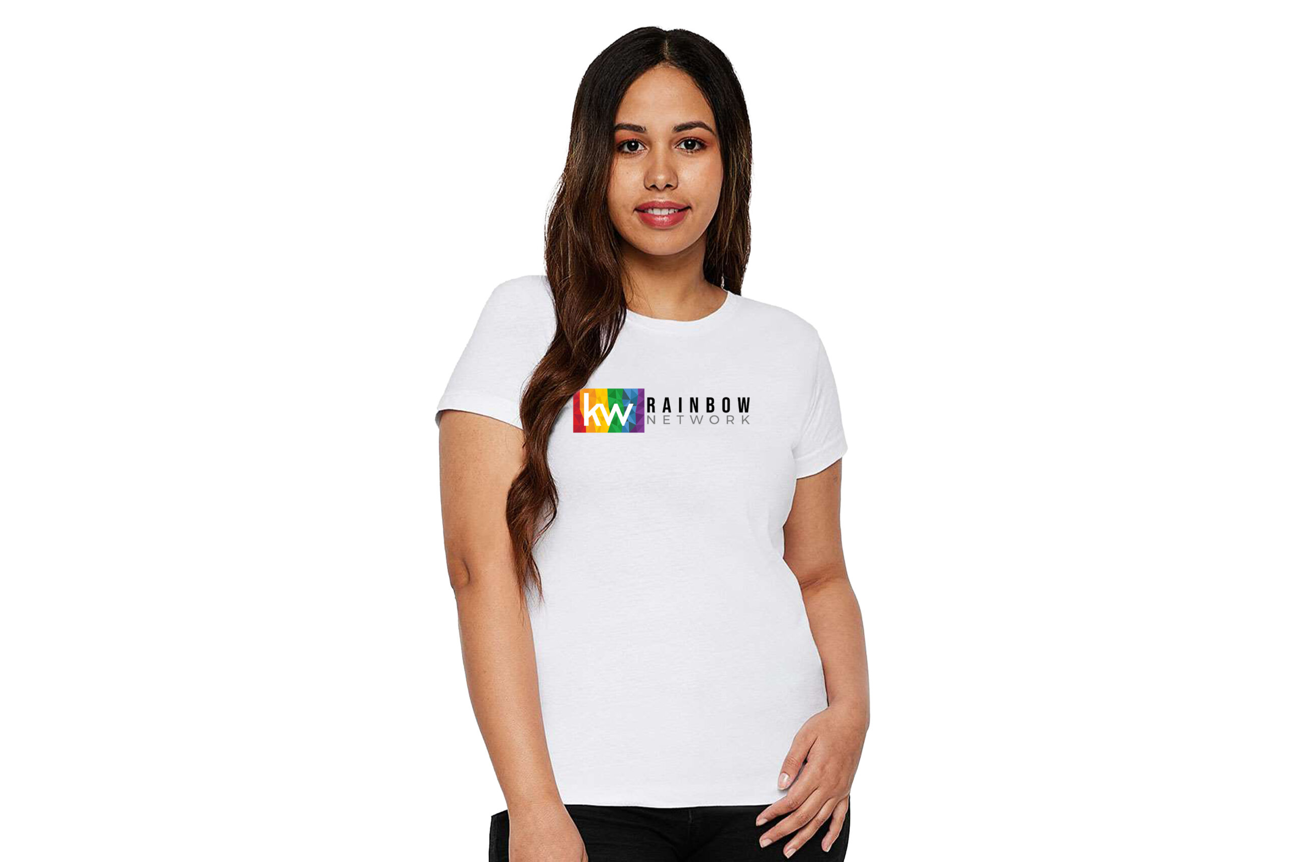 KW Rainbow Network | Women's Fine Jersey- Direct To Film