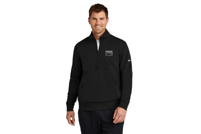 ROC | Nike Men's Club Fleece Sleeve Swoosh 1/2-Zip